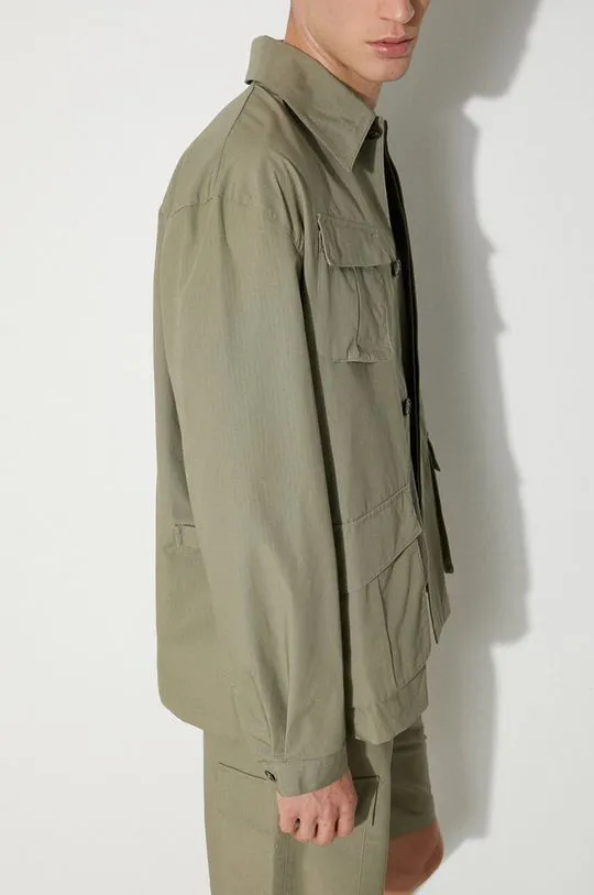 MKI MIYUKI ZOKU cotton jacket Ripstop Cargo Jacket green color RIPSTOP.CARGO.JACKET