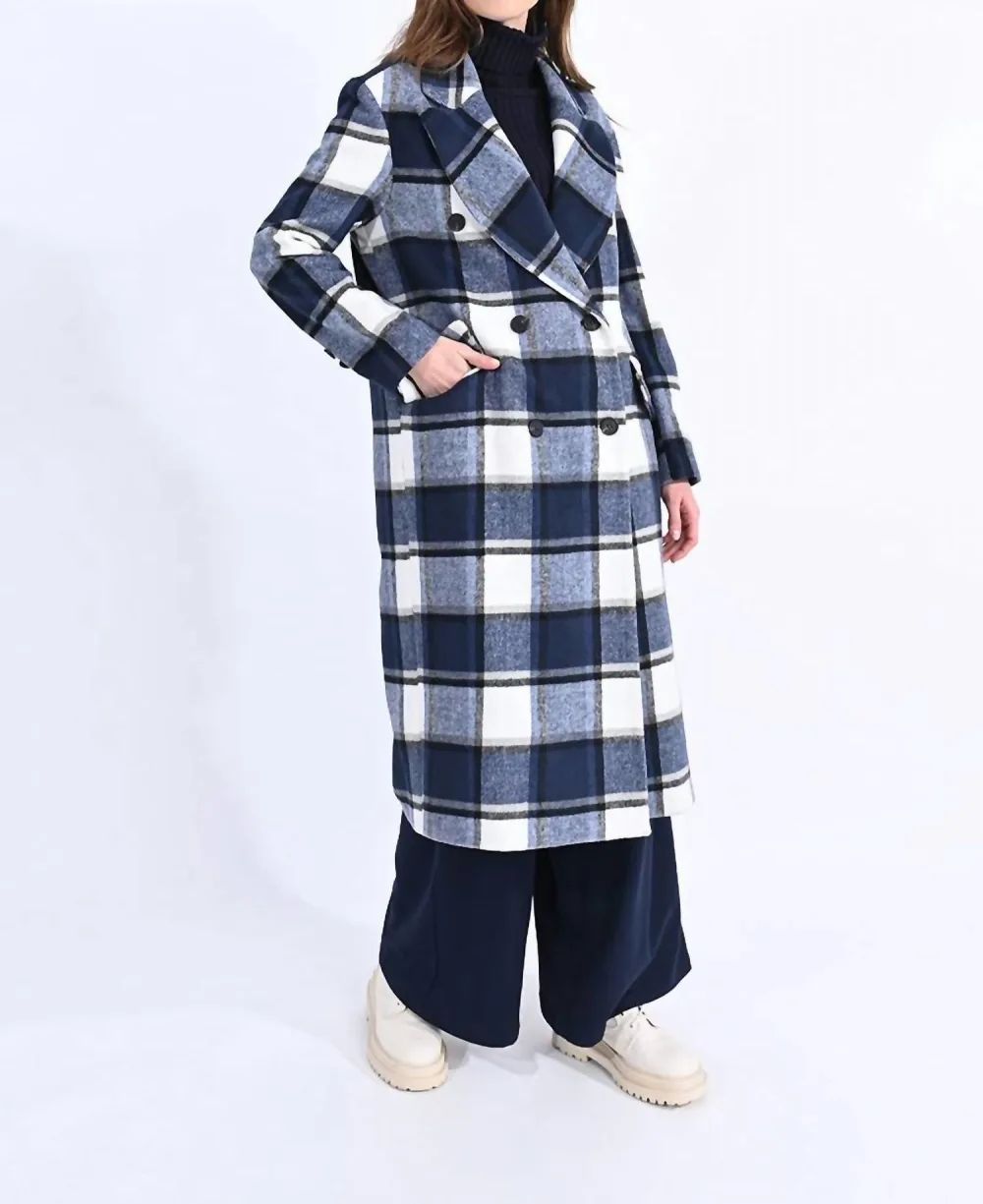 MOLLY BRACKEN - Plaid Coat