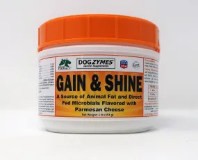 Nature's Farmacy Dogzymes Gain Shine Dog Supplement.