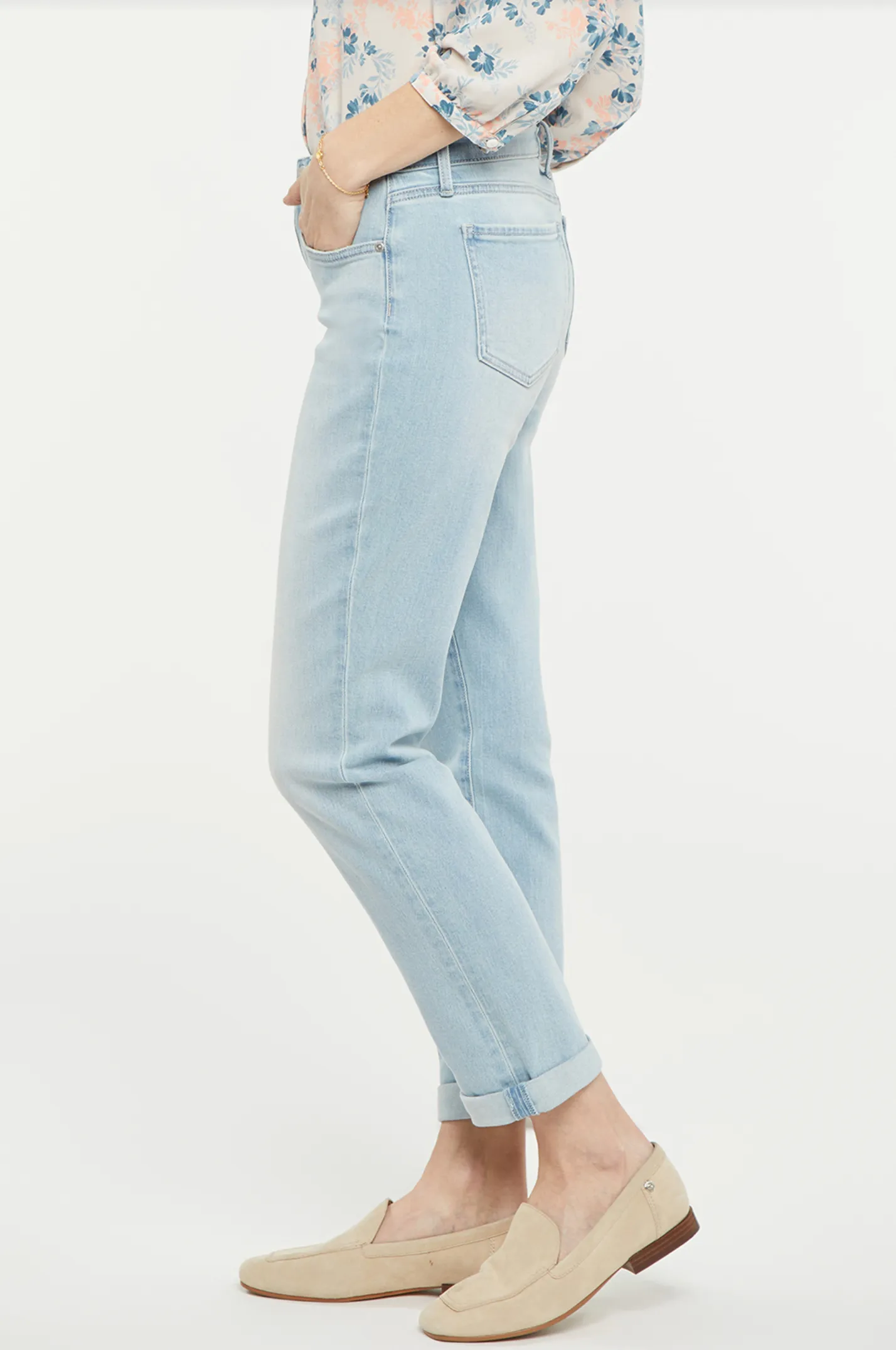 NYDJ Margot girlfriend jeans (zip) 3 washes