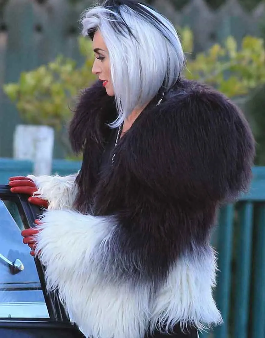 Once Upon A Time Cruella Deville Fur Jacket | Ujackets.com