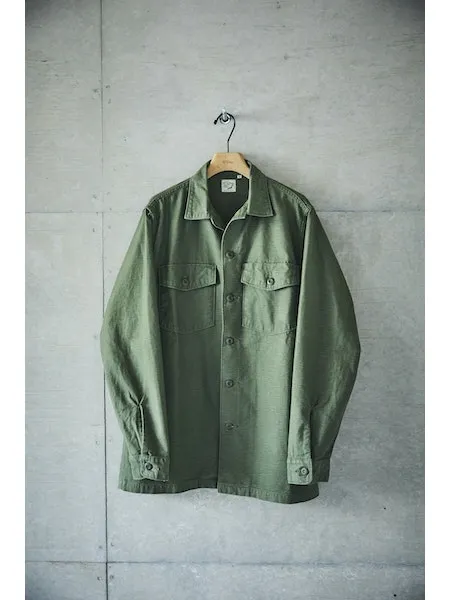 orSlow US Army Fatigue Shirt - Green