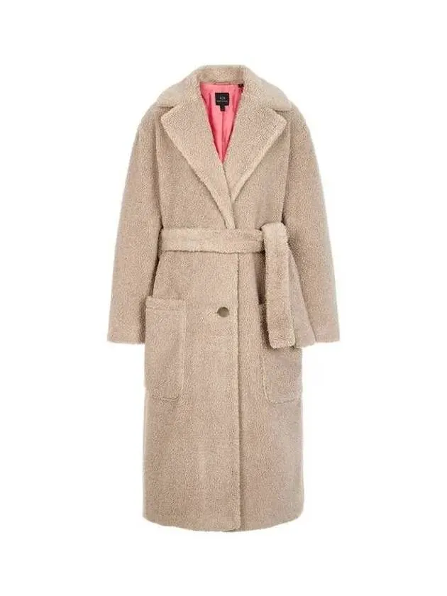 Overseas Station Season Big Chance 8 18 Women s Belted Fleece Single Coat Beige 270626