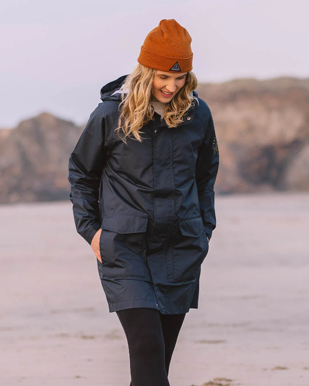 Pacific Recycled Waterproof Jacket - Deep Navy