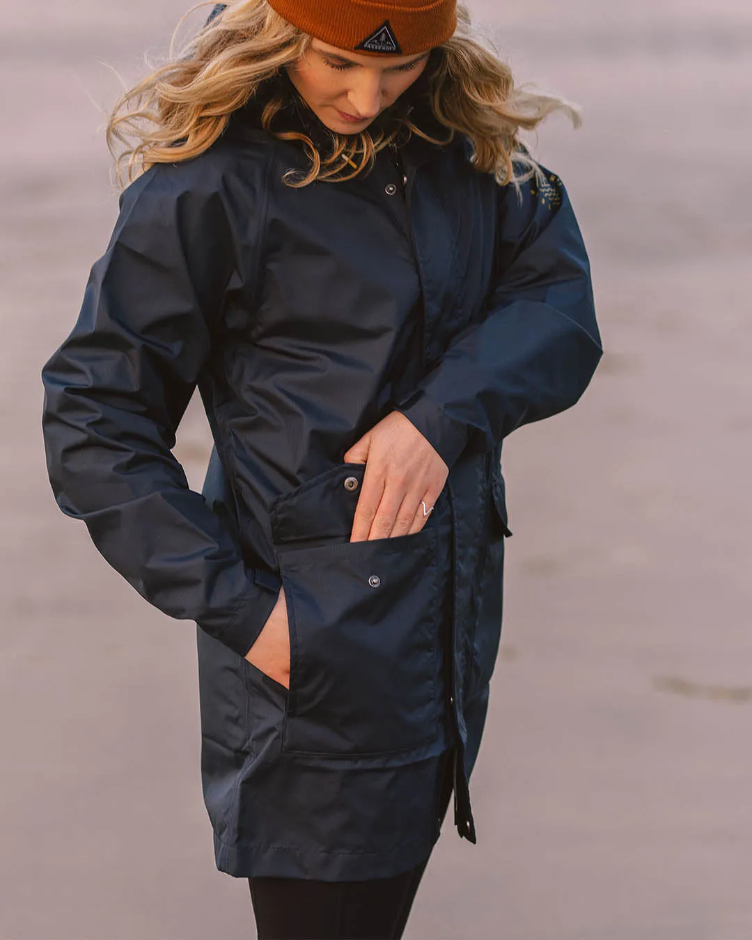 Pacific Recycled Waterproof Jacket - Deep Navy