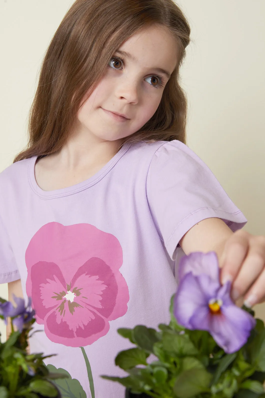 Pansy Kids Frill Tee