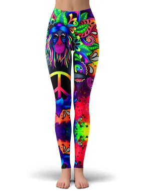 Peace Rafiki Leggings (Clearance)