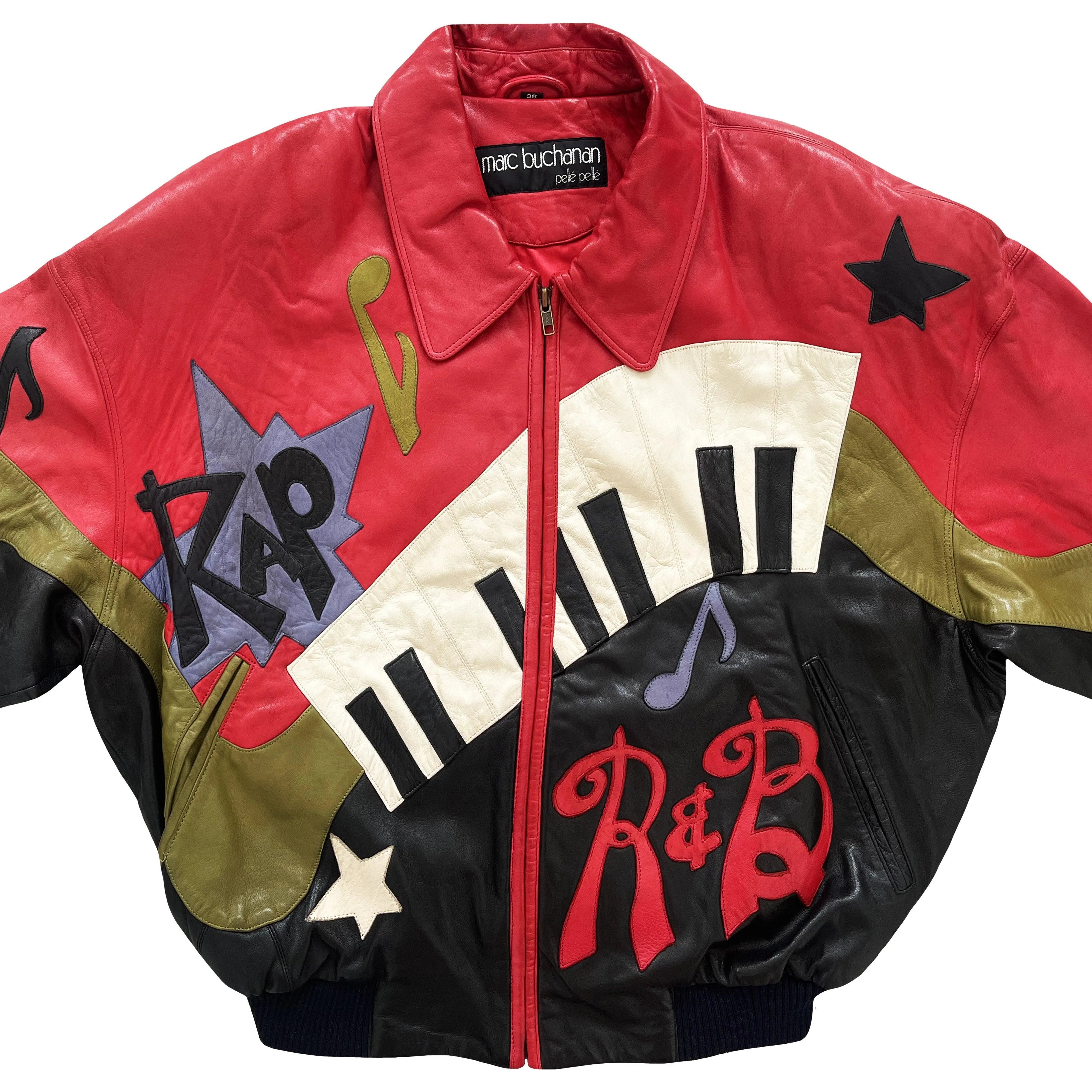 Pellé Pellé 80's 'Soul Music' Leather Jacket