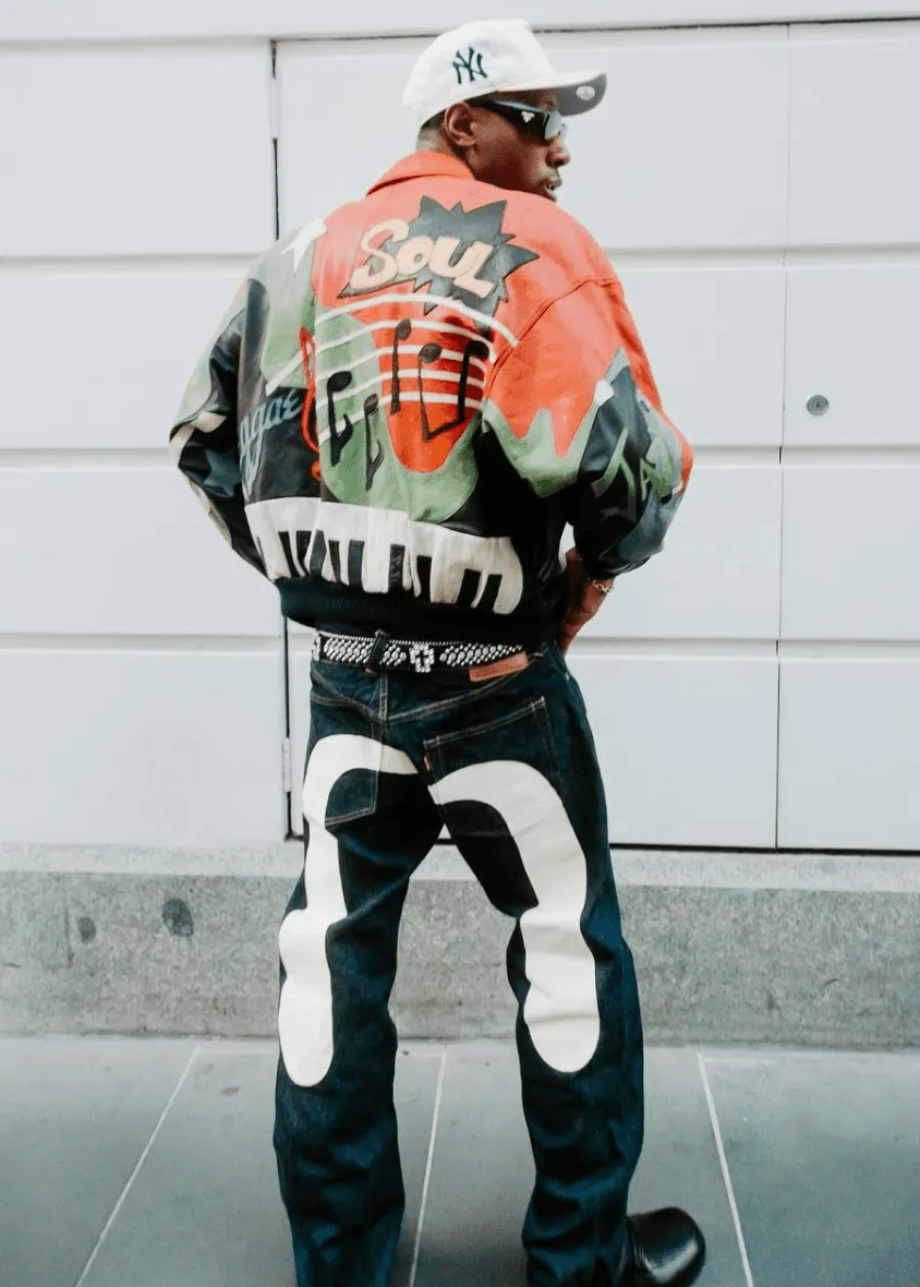 Pellé Pellé 80's 'Soul Music' Leather Jacket