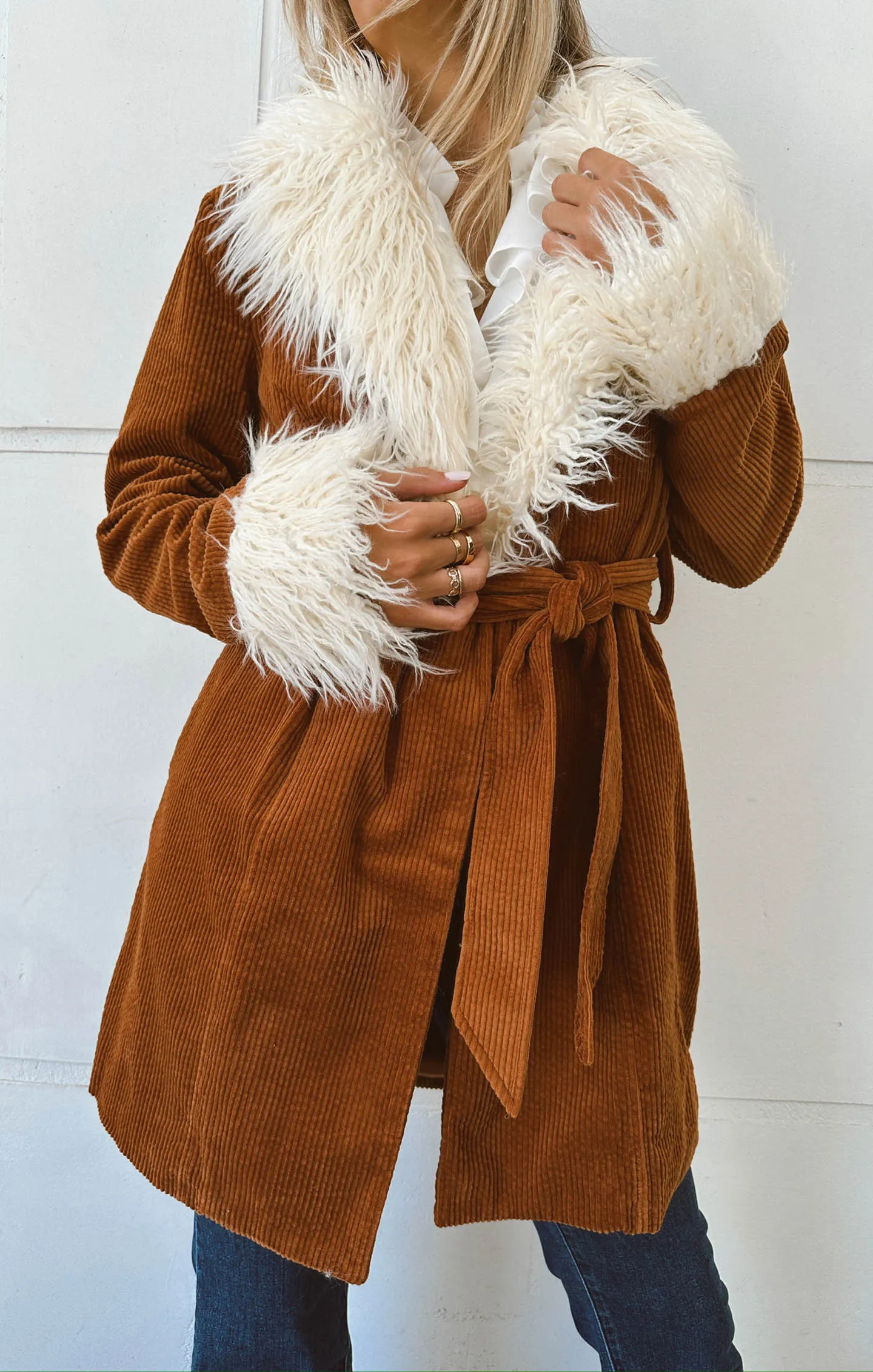 Penny Lane Coat Sienna Corduroy