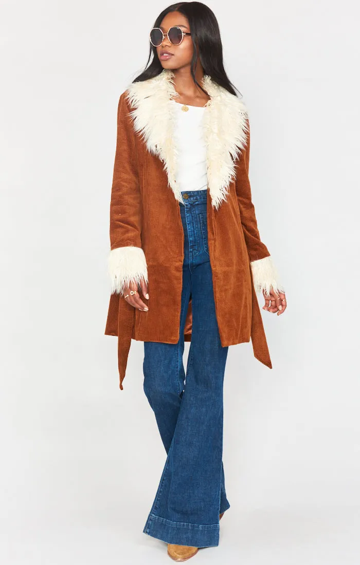 Penny Lane Coat Sienna Corduroy