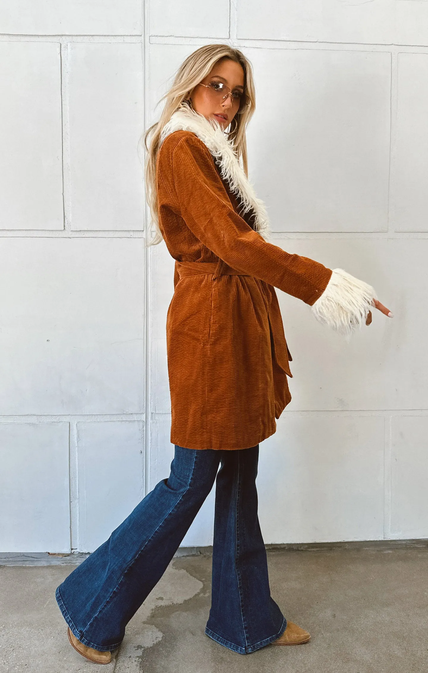 Penny Lane Coat Sienna Corduroy