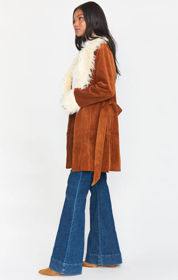 Penny Lane Coat Sienna Corduroy