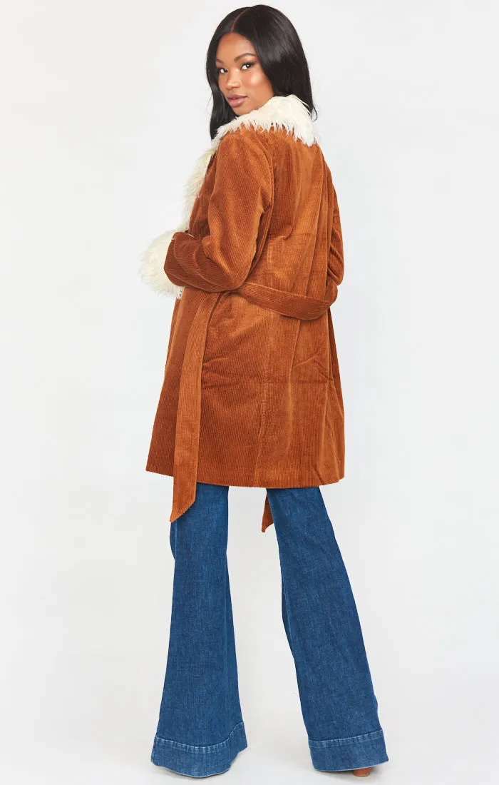 Penny Lane Coat Sienna Corduroy