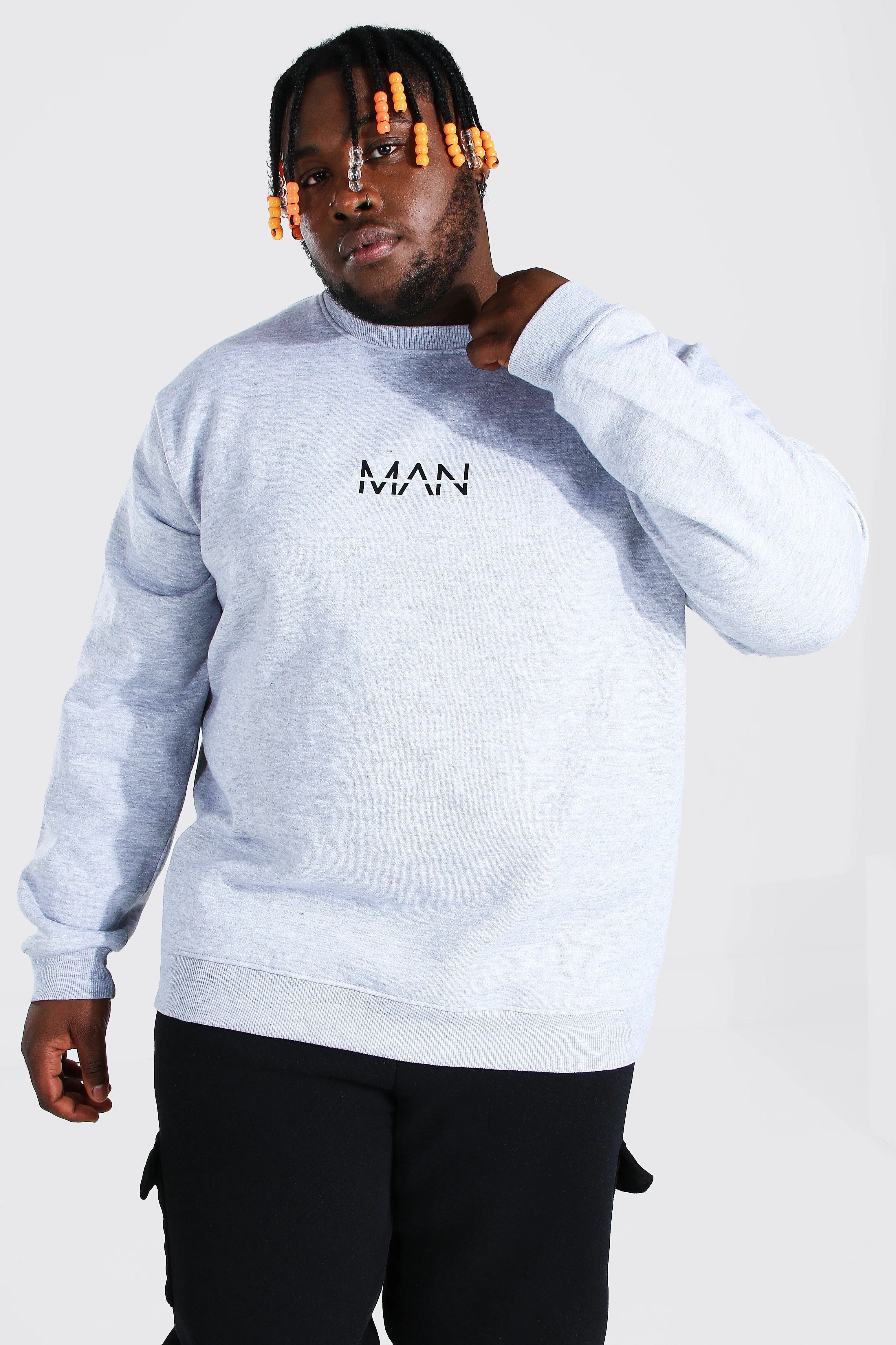 Plus Size MAN Dash Sweater