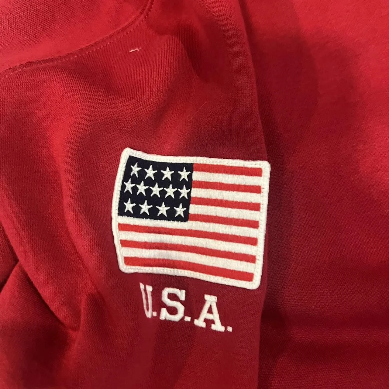 Polo Ralph Lauren Men's Red Hoodie