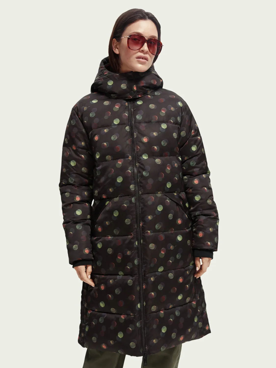 Puffer Coat - Printed