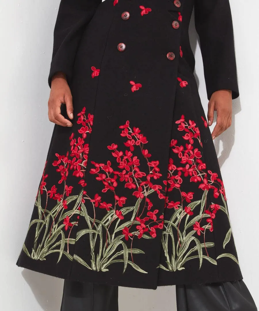 Red Roses Boutique Coat