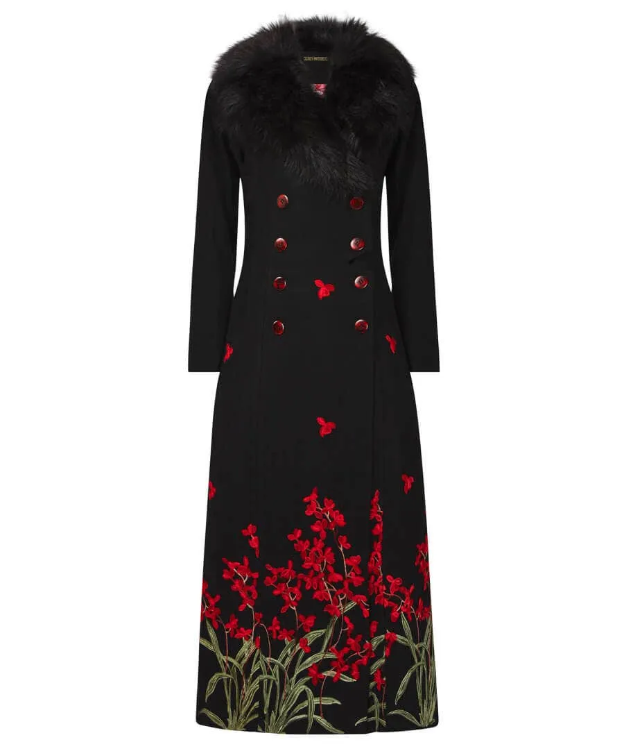 Red Roses Boutique Coat