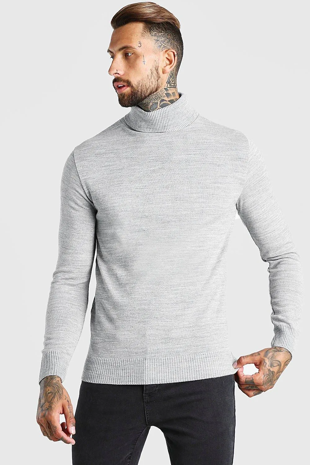 Regular Fit Turtleneck Sweater