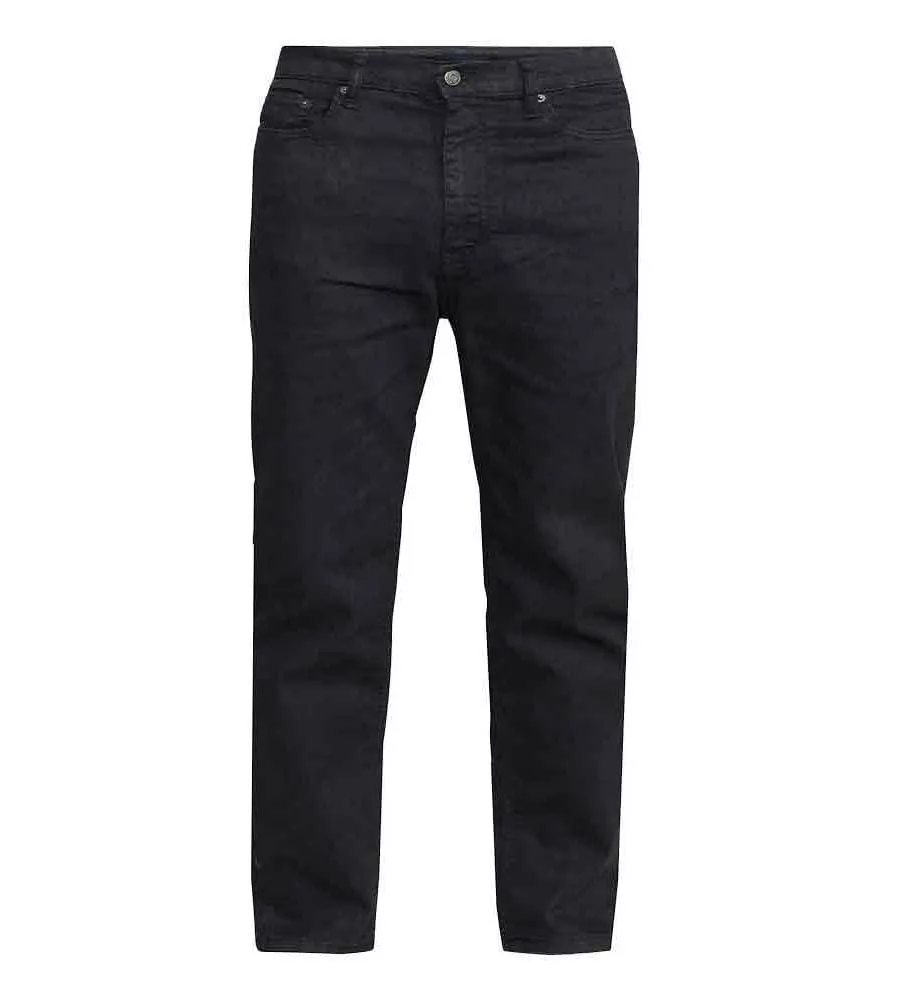 Rockford Big Mens Black Comfort Fit Stretch Jeans (CARLOS BLACK  )