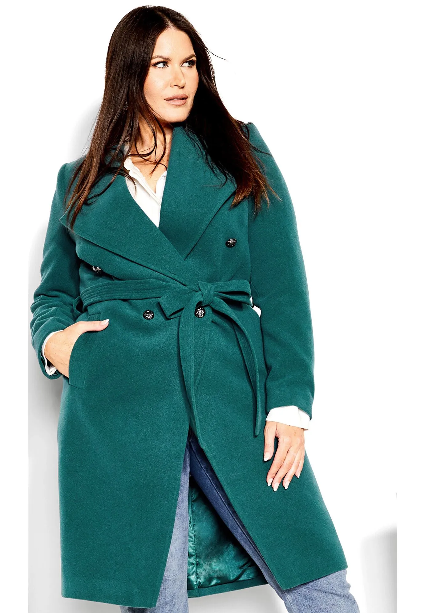 Sassy Military Coat - alpine