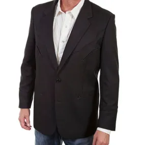 Scully Western Blazer - Black