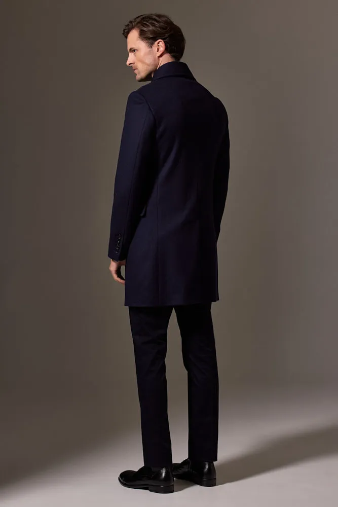 Sergeant Pea Coat - Premium Navy Wool - Exceptional Quality