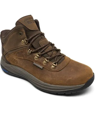 Skechers Men's Slip-ins Relaxed Fit: Meroe - Pikeman Memory Foam Waterproof Outdoor Boots from Finish Line