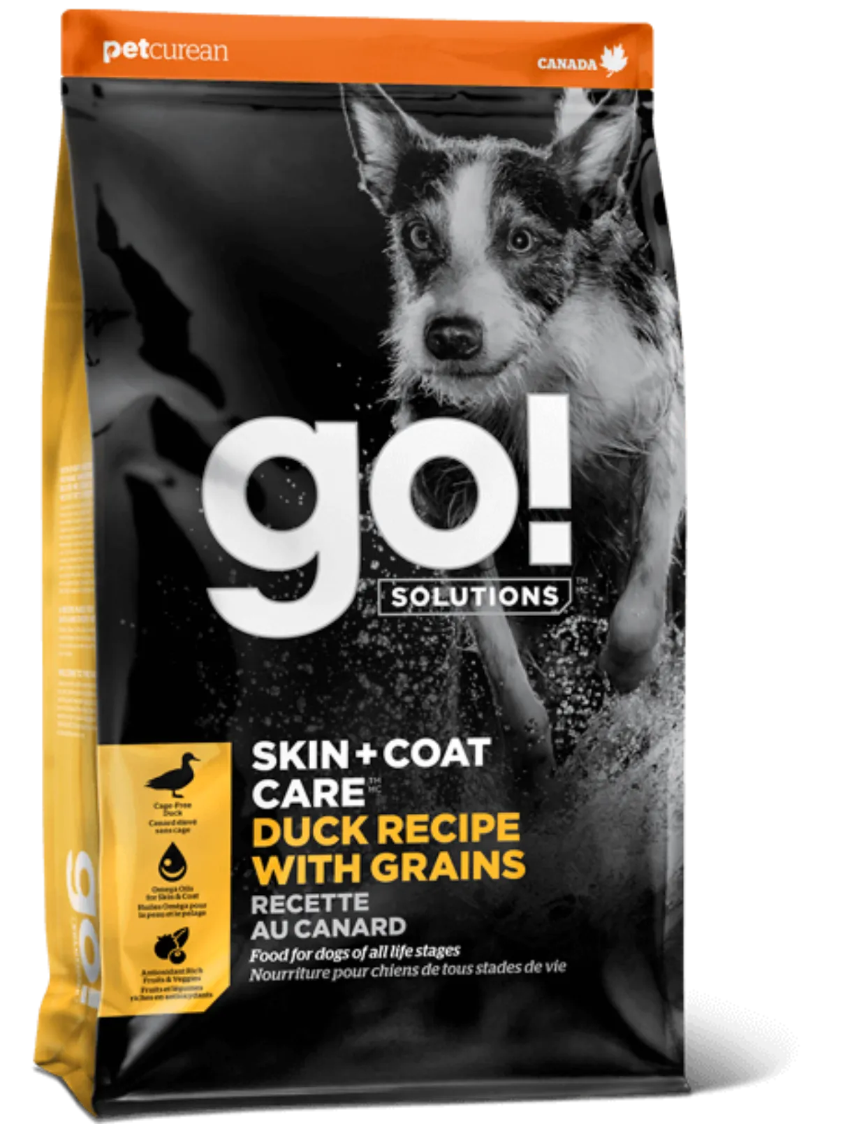 Skin + Coat Care Duck Recipe with Grains - Enhance Your Pet's Coat Health