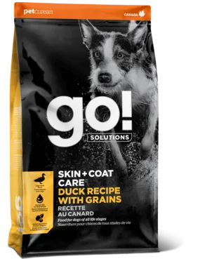 Skin + Coat Care Duck Recipe with Grains - Enhance Your Pet's Coat Health