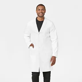 Slate Men's 38 Inch Doctors Coat - White