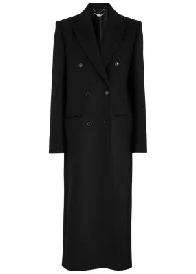 STELLA MCCARTNEY Double-breasted wool coat  -                         -                     -                