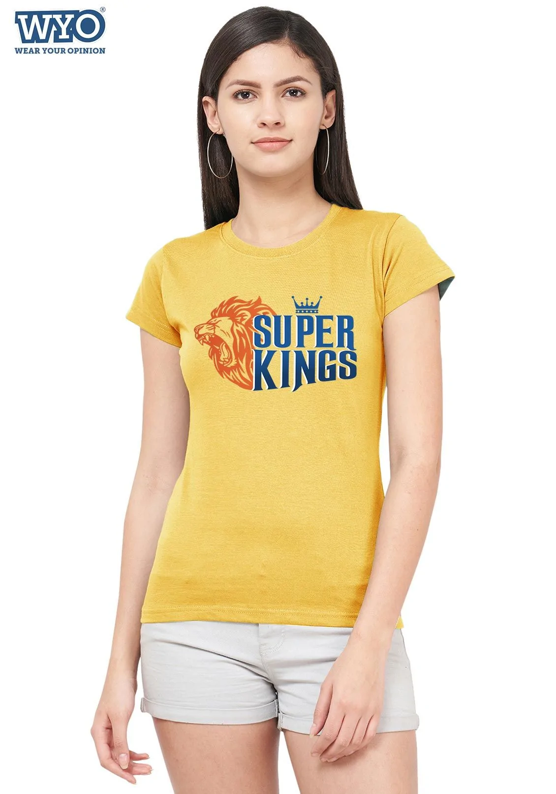 Super Kings Women Tshirt