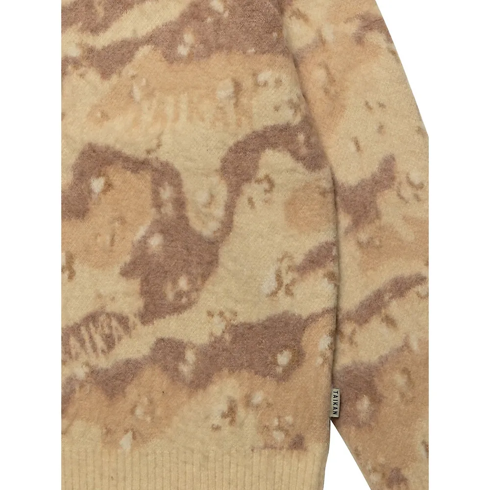 TAIKAN Desert Camo Sweater