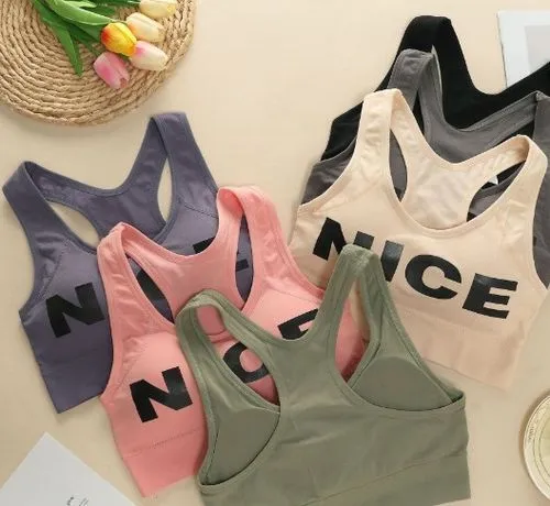 Tank Tops Simple Style Letter