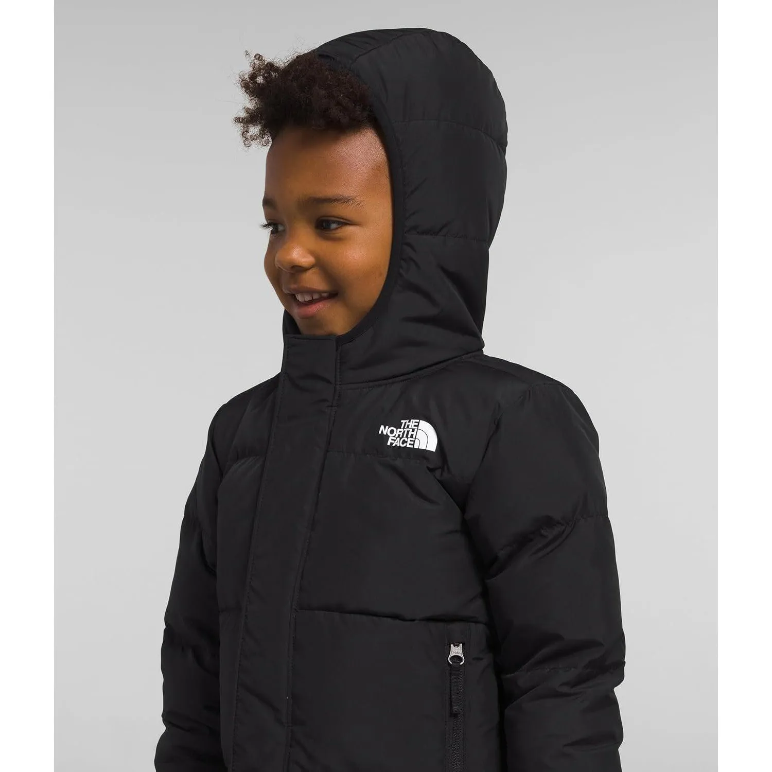 THE NORTH FACE Kids' North Down Hooded Jacket, TNF Black,6