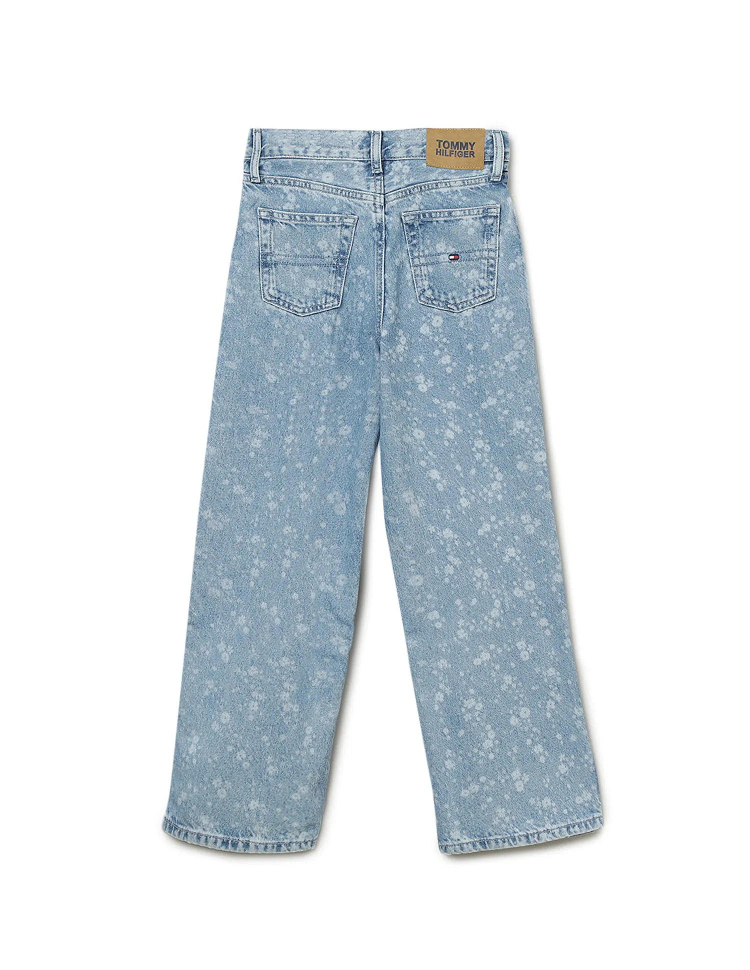 Tommy Hilfiger Girls Mabel Flower Denim Jeans