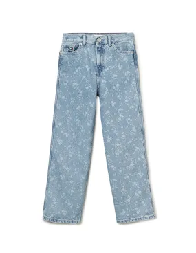 Tommy Hilfiger Girls Mabel Flower Denim Jeans