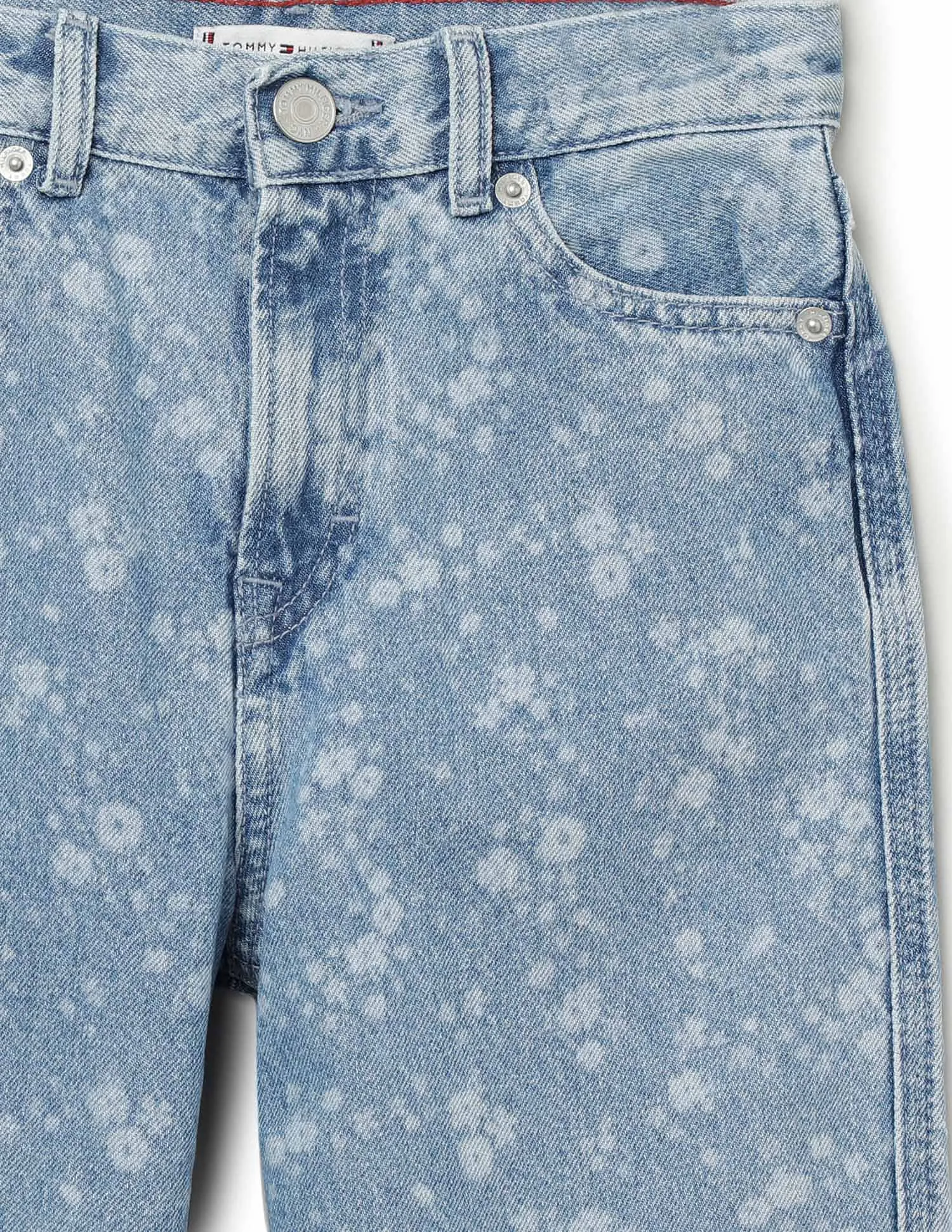 Tommy Hilfiger Girls Mabel Flower Denim Jeans