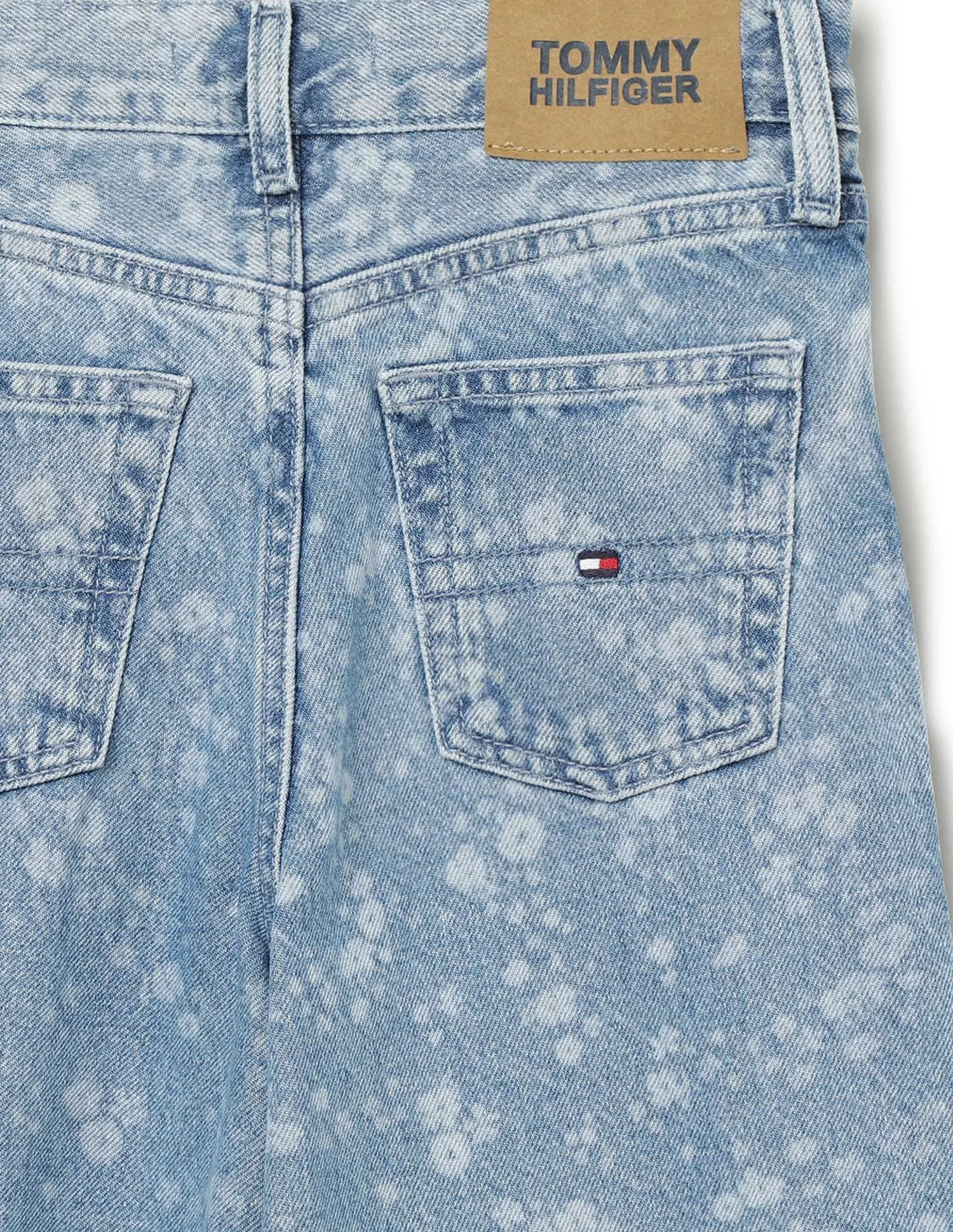 Tommy Hilfiger Girls Mabel Flower Denim Jeans