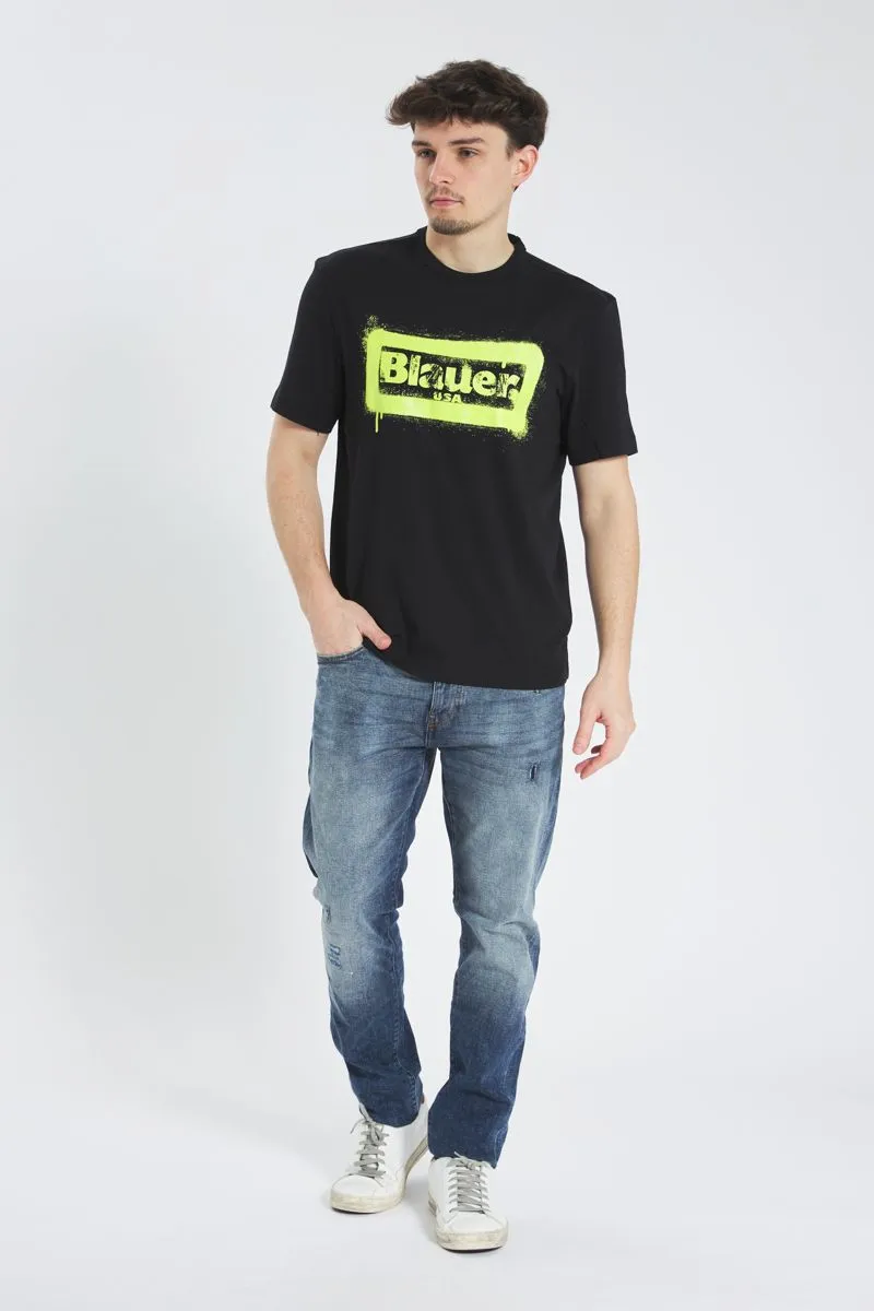 Tshirt Uomo Nero