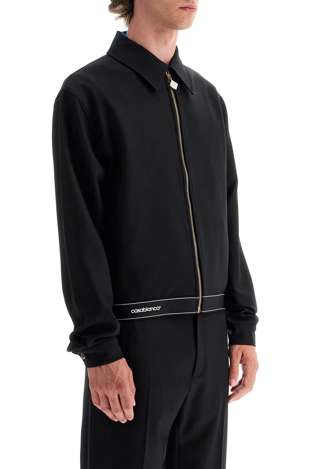 twill stretch blouson