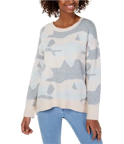 Ultra Flirt Womens Camo Pullover Sweater