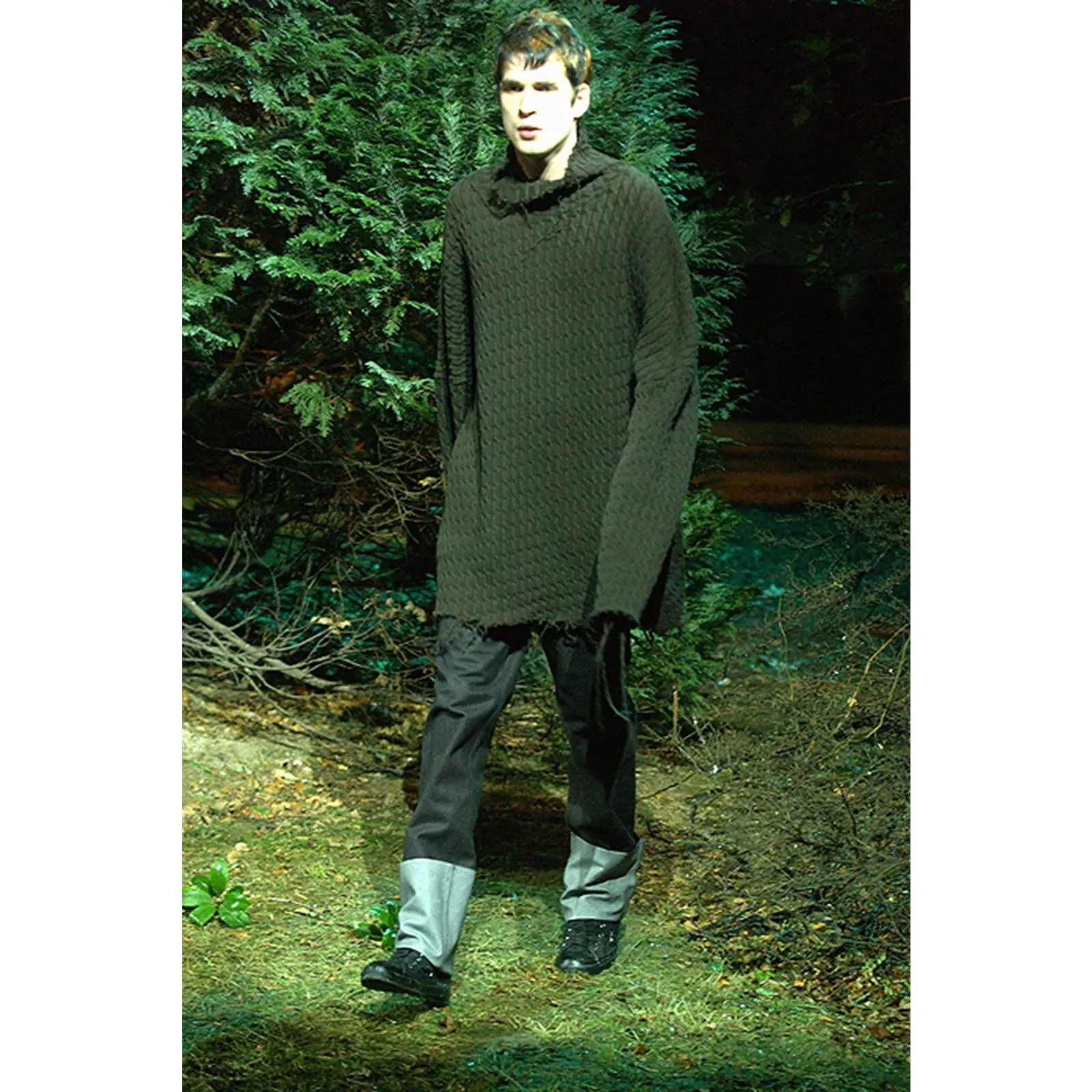 'Virginia Creeper' Oversized Cable Knit Sweater