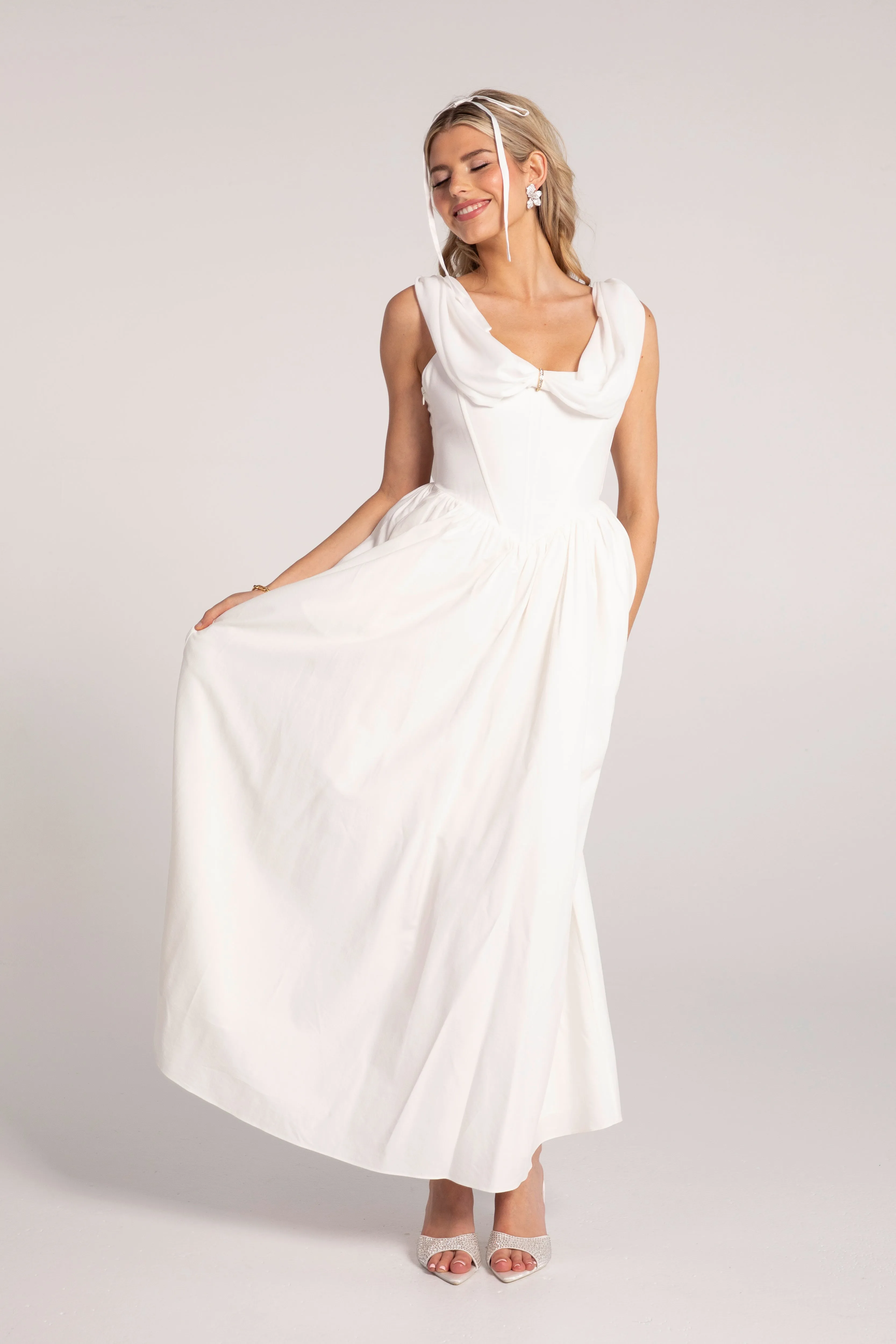 Vivian Dress (White)