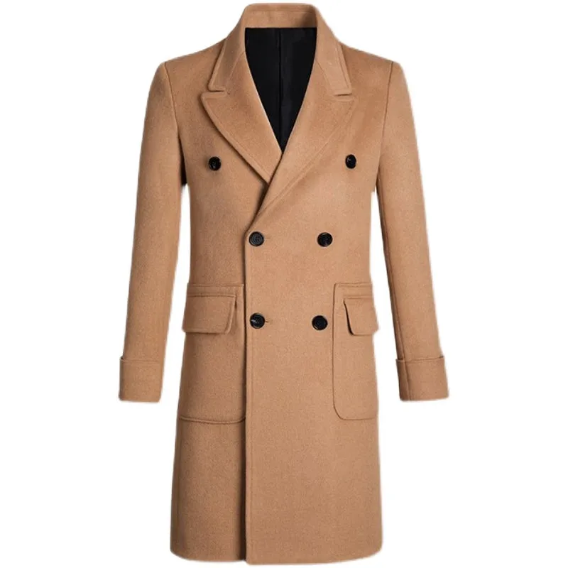 Warm Wool Trench Coat