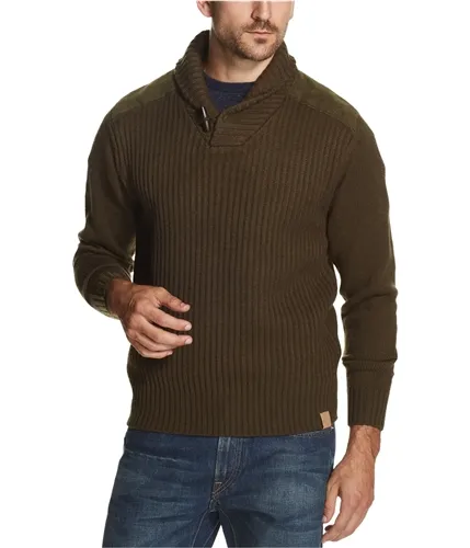 Weatherproof Mens Toggle Pullover Sweater, TW2