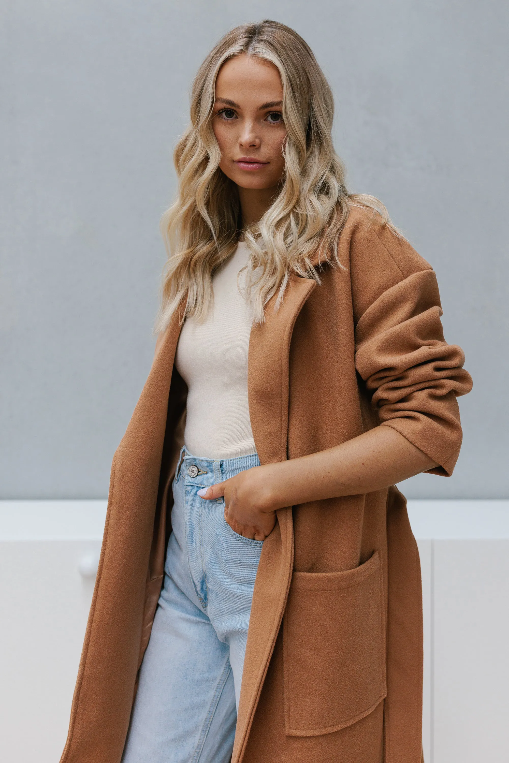 Winslow Coat - Tan