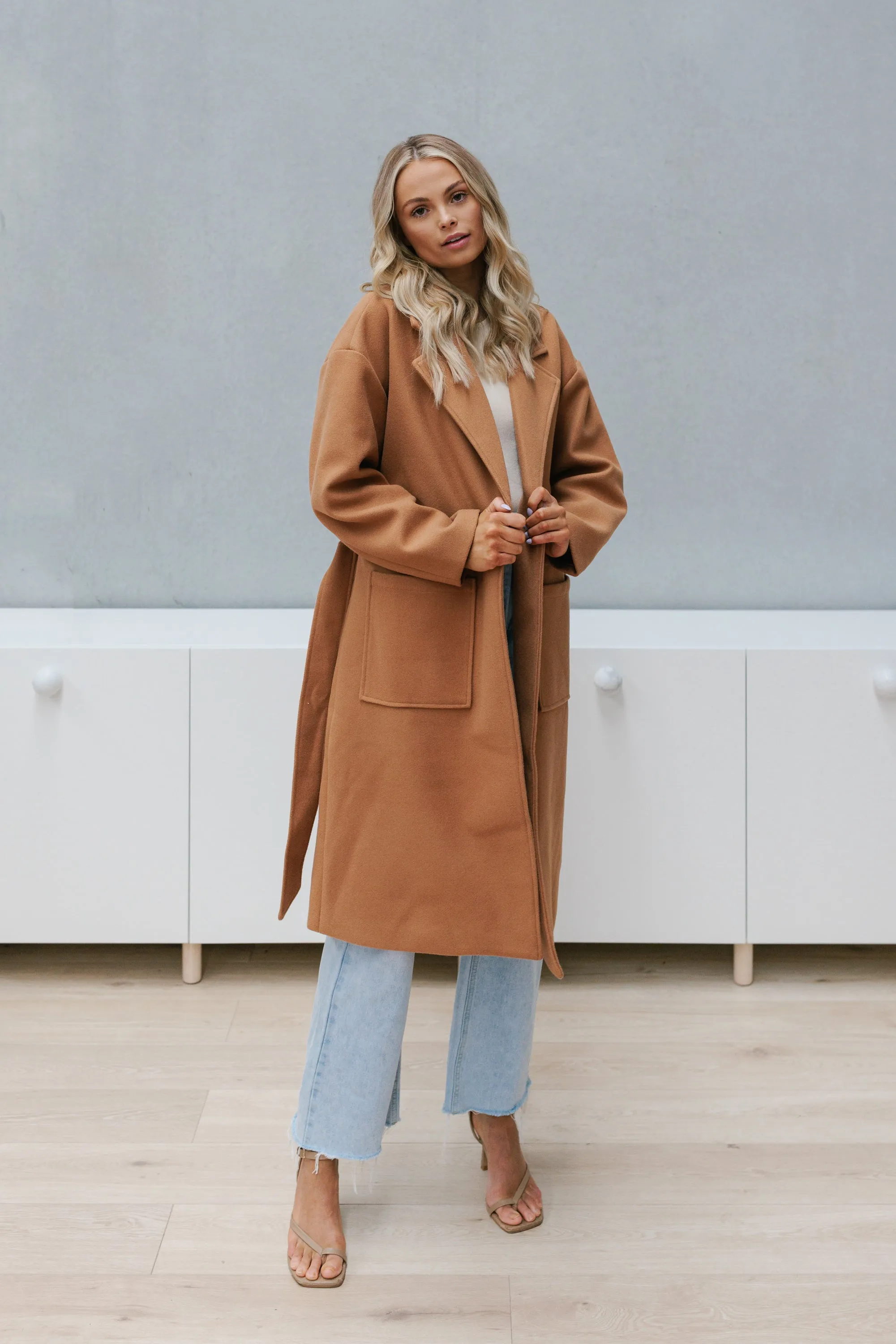 Winslow Coat - Tan